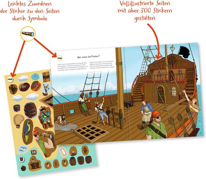 Actual product image Ravensburger Piraten (German, Anne Bernhardi, 2018)