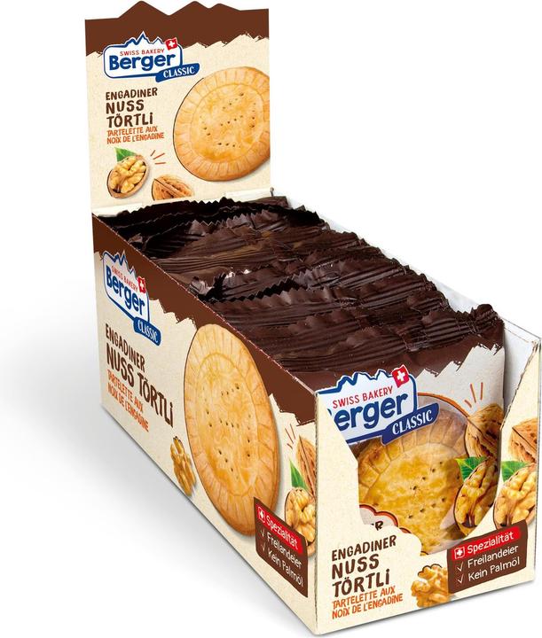 Immagine prodotto Berger Crostatina alle noci engadinesi 74g (10 pz., 890 g)
