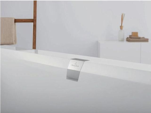 Actual product image Villeroy & Boch V&B SQUARO EDGE 12 DUO ov built-in bath 1800x800mm white (180 l, 180 cm, 80 cm)