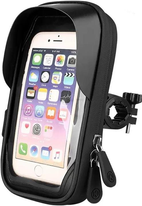 PhoneLook Wasserdichtes Smartphone Etui bis zu 6.4 Zoll für Fahrrad & Motorrad Lenker