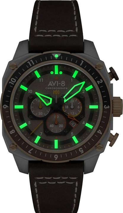 Image du produit AVI-8 AV-4100-05 Hawker Hunter Dual Time (Chronographe)