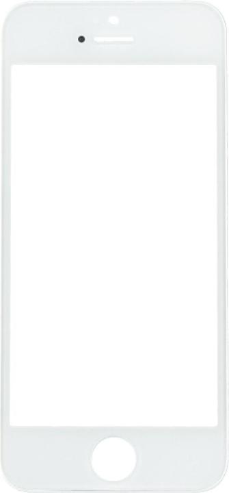 Actual product image OEM Touch Glass with Frame and OCA for iPhone 5s white (iPhone 5S)