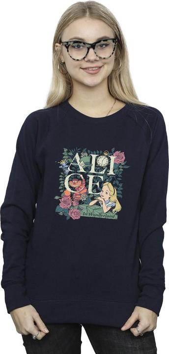 Immagine prodotto Disney Felpa Donna/Ladies Alice In Wonderland Leafy Garden (S)