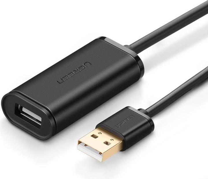 Produktbild Ugreen US121 Active USB 2.0 Extension 15m - Black (15 m, USB 2.0)