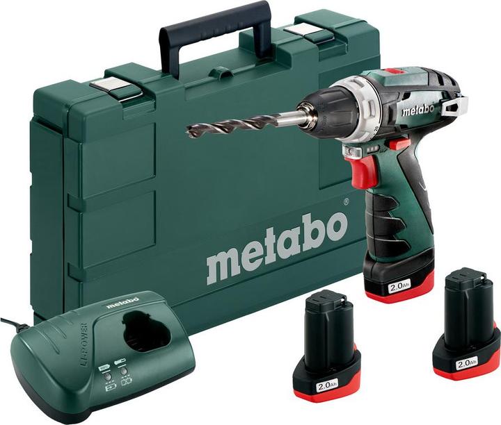 Image du produit Metabo PowerMaxx BS Basic Set Perceuse-visseuse sans fil (Fonctionnement sur batterie)