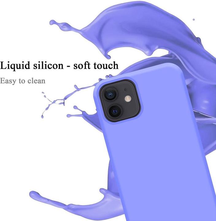 Productafbeelding Cadorabo TPU Liquid Silicone Case Cover (Apple iPhone 12 mini)