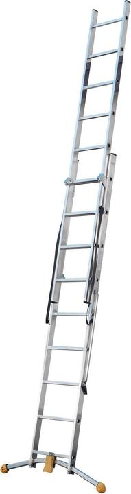 Produktbild Hailo Kombileiter HobbyLOT 2 x 9 Sprossen (Stehleiter, 1000 cm)