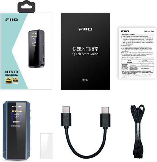 Image du produit FiiO BTR13 (Réglage du son, Écran, USB-DAC, Micro, Bluetooth)