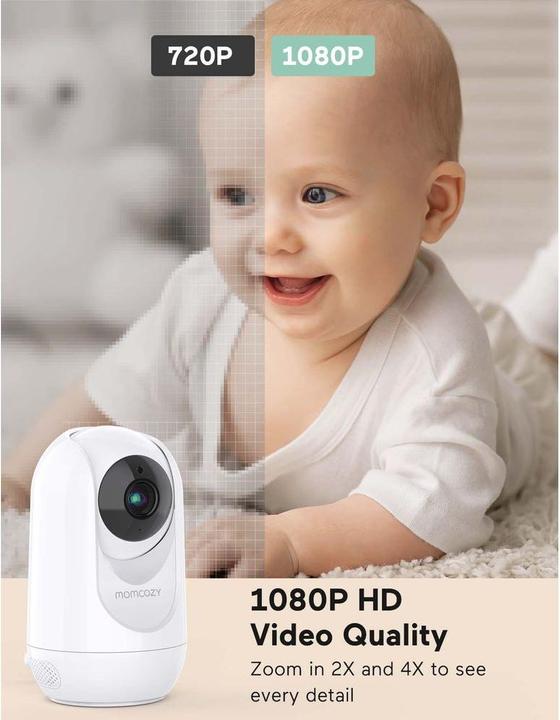 Produktbild Momcozy Video Babyphone (Babyphone mit Kamera, 300 m)
