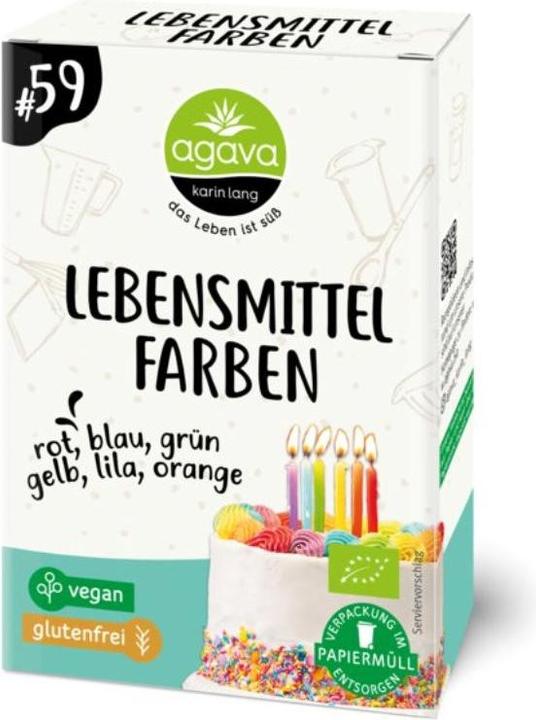 Agava Lebensmittelfarben