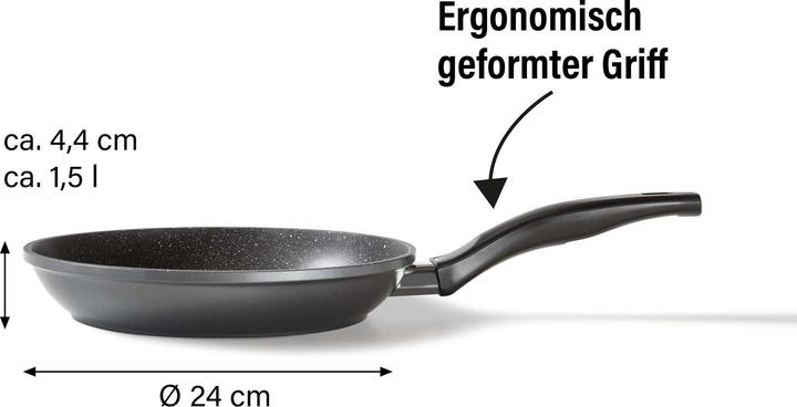 Produktbild Stoneline 6841 frying pan 24 cm (24 cm, Pfannenset + Topfset, Aluminium)