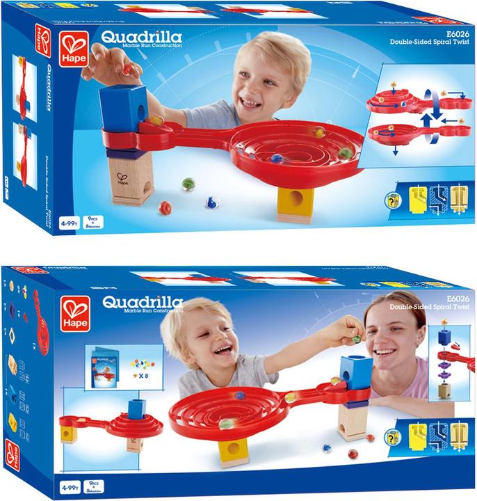 Actual product image Hape Double spiral