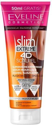 Eveline Slim Extreme 4D Scalpel Super Focused Serum Reduced By Fat Form Warming 250Ml (250 ml)