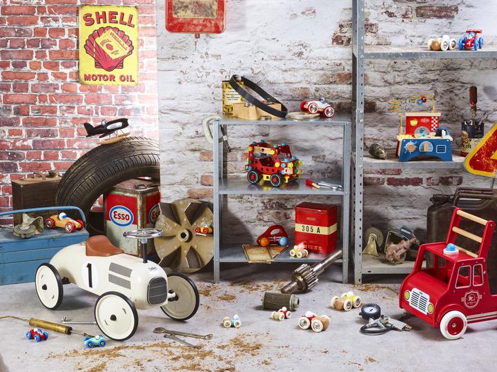 Actual product image Vilac Ride-On Firetruck - (1135)