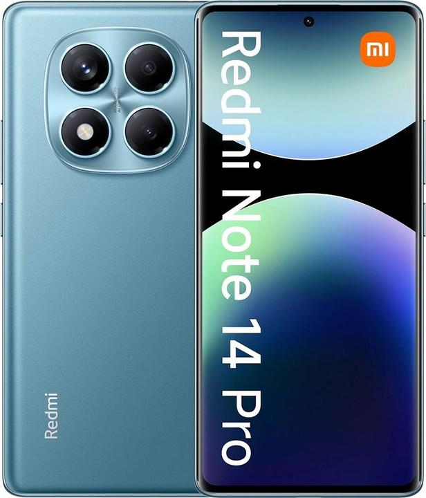 Productafbeelding Xiaomi Redmi Note 14 Pro (256 GB, Oceaanblauw, 6.67", Dubbele SIM, 200 Mpx, 4G)