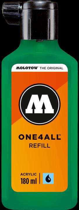 Actual product image Molotow Refill ink One4All for permanent marker 180ml turquoise (Refill unit, Turquoise)