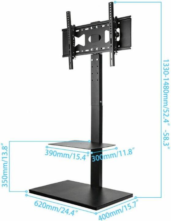 Image du produit Hermex Support TV universel (Universel, 65", 30 kg)