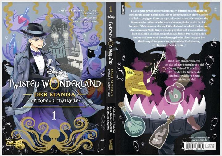 Produktbild Twisted Wonderland: Der Manga - Episode of Octavinelle 1 (Deutsch, Yana Toboso, Wakana Hazuki, 2025)