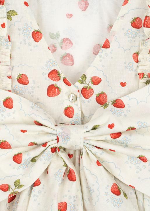 Actual product image Konges Slojd Evia Kleid Mit Schleife Marmalade (92)