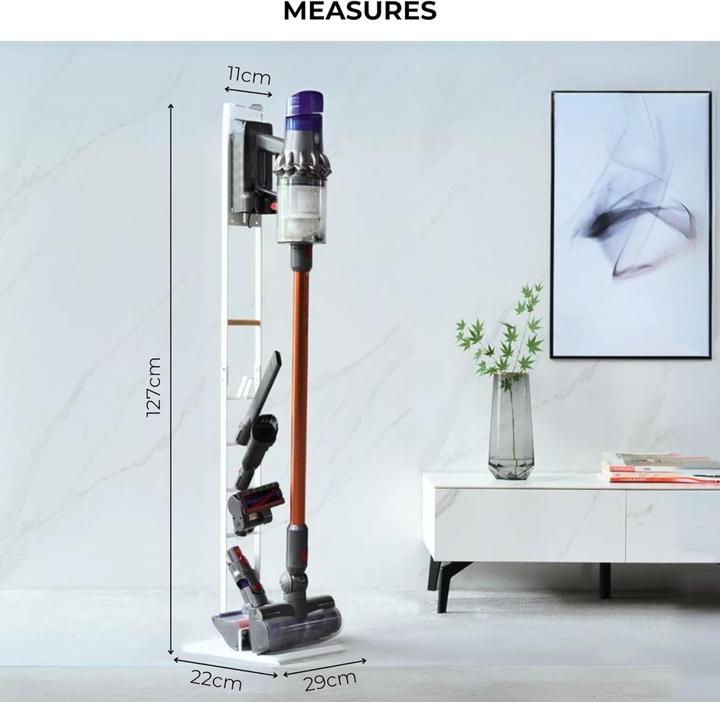 Produktbild Plutoos Staubsaugerhalter für Dyson V15 V12 V11 V10 V8 V7 V6 - DC58/ DC59/ DC62/ DC74