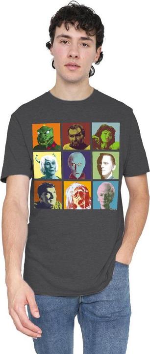 Actual product image Unisex Adult Alien Squares T-Shirt (3XL)