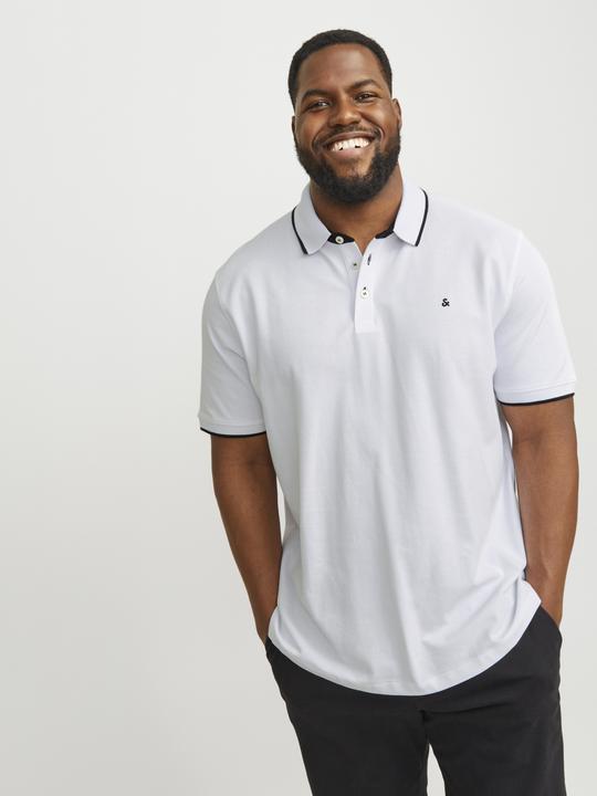 Actual product image Jack & Jones Classic Plus Size Polo Shirt (7XL)