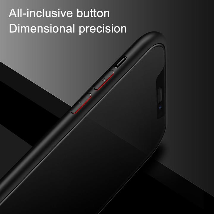 Actual product image König Design Ultra Slim Case for Apple iPhone X Mobile Phone Case Protection Cover Bumper Cases Red New (Apple iPhone X)