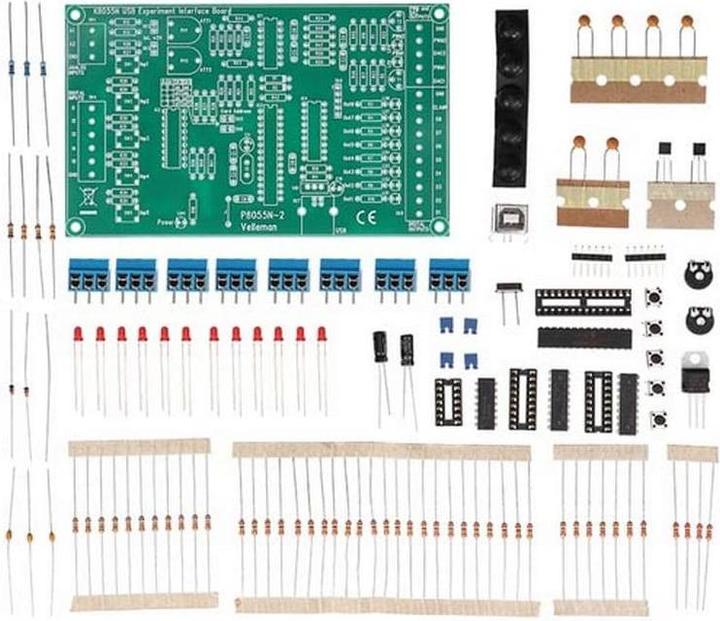 Actual product image Whadda USB Experiment Interface Board