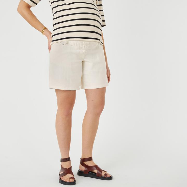 Produktbild La Redoute Collections Umstandsshorts aus Denim (38)