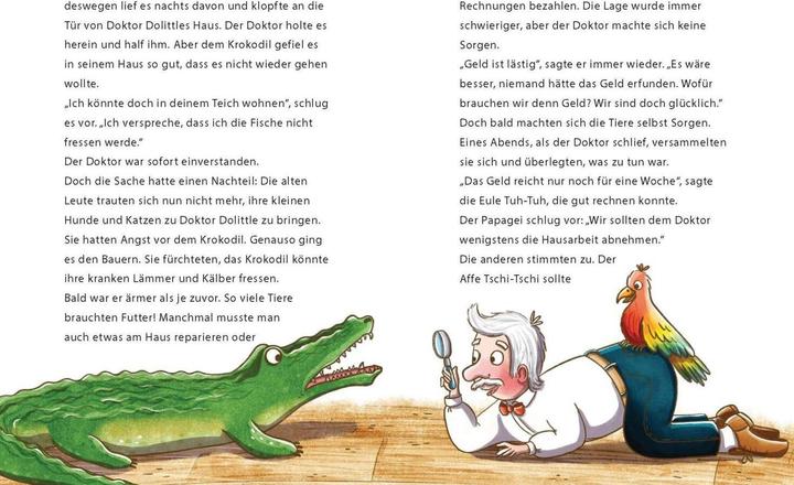 Immagine prodotto Einfach selbst lesen: Kinderbuchklassiker - Doktor Dolittle und seine Tiere (Tedesco, Bettina Obrecht, Hugh Lofting, 2022)