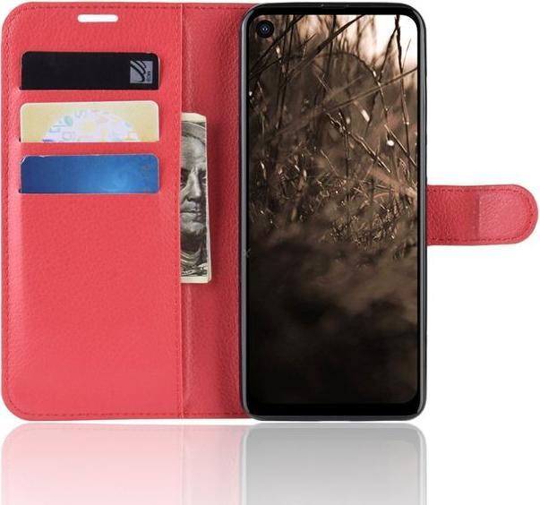 Productafbeelding MU Classic Litchi Leren Boekomslag Serie (Motorola One Vision)