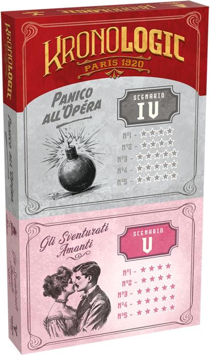 Produktbild Ghenos Games Kronologic: Paris 1920 - Espansione Ed. Italiana