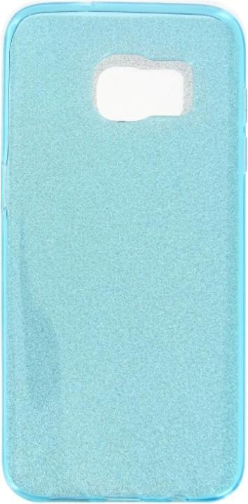 Actual product image OEM TPU Case Glitter Samsung Galaxy S7 Edge blue (Samsung Galaxy S7 Edge)