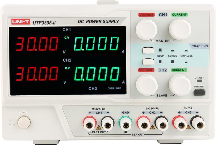 Image du produit Uni-T Alimentation de laboratoire UTP3305-II, 3 canaux, 335 W