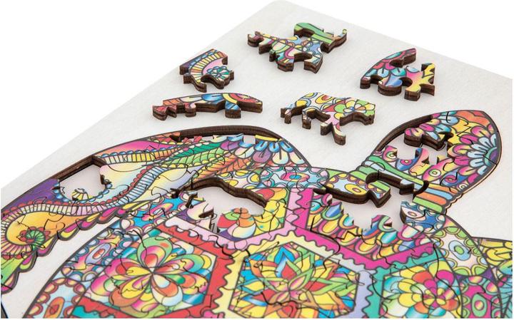 Produktbild Grafix Holzpuzzle Schildkröte 130 Teile FSC (130 Teile)