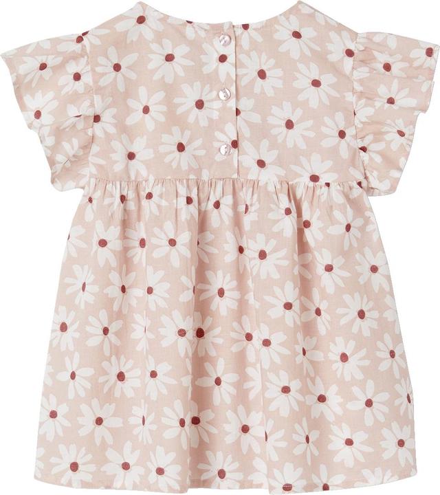 Image du produit Vertbaudet Blouse fille fleurie avec manches courtes à volants (158)