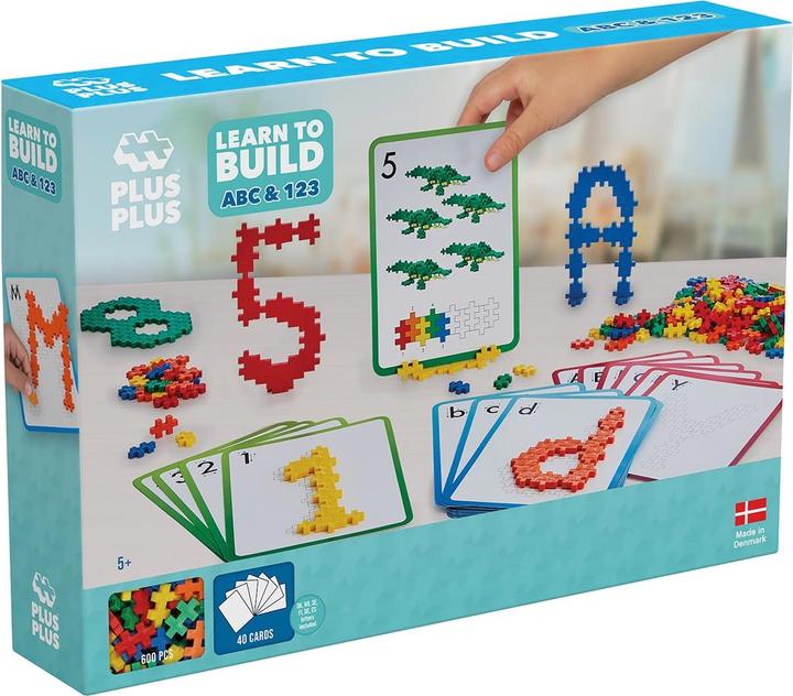 Produktbild Plus-Plus 600 Kreativ Bausteine ABC & 123
