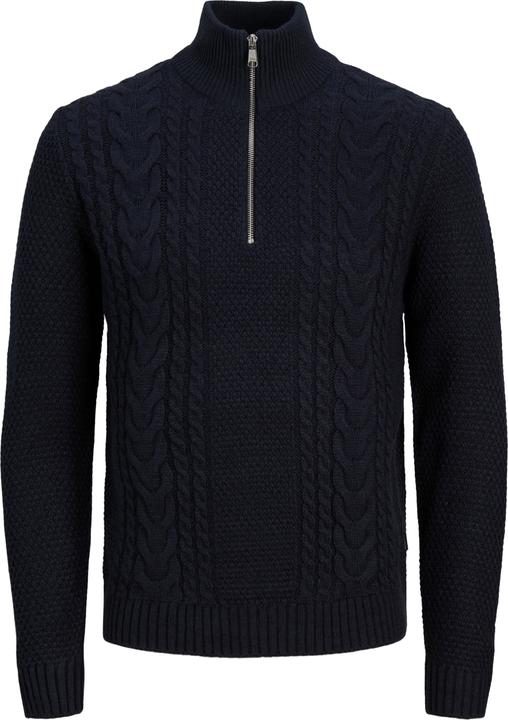Jack & Jones Einfarbig Viertel-Reissverschluss Viertel-Reissverschluss