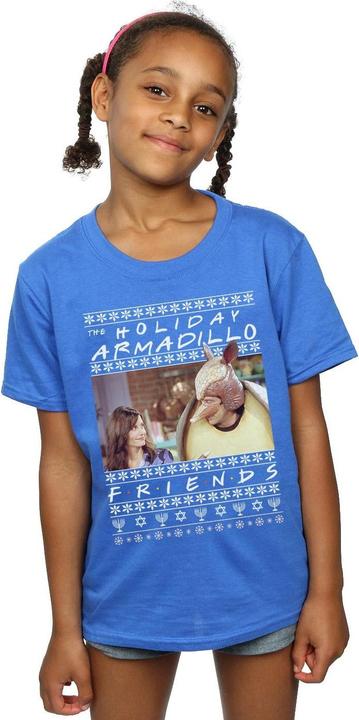 Immagine prodotto Friends Fair Isle Holiday Armadillo Maglietta Ragazze (140, 146)