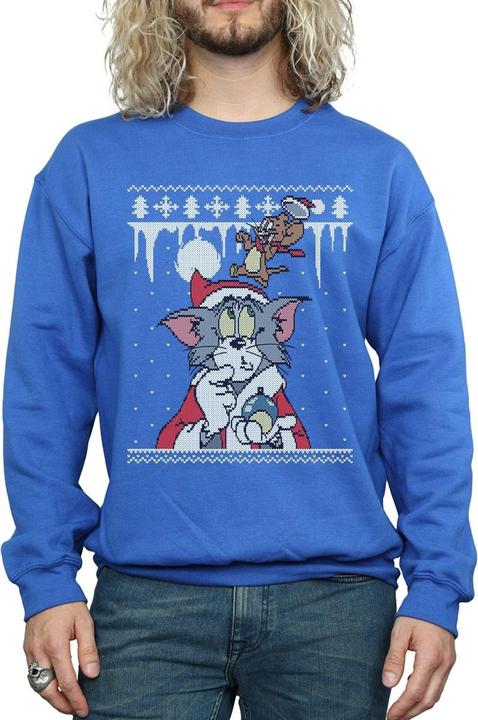 Produktbild Tom & Jerry Christmas Fair Isle Sweatshirt (S)