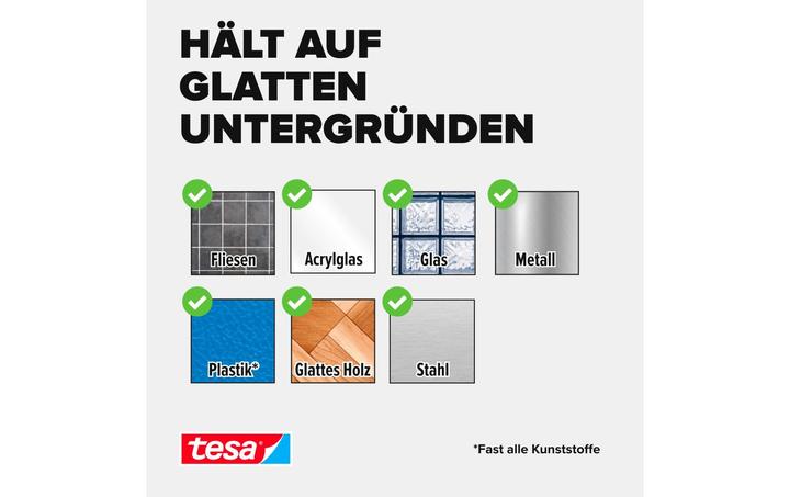 Productafbeelding tesa Powerstrips zelfklevende haak XL