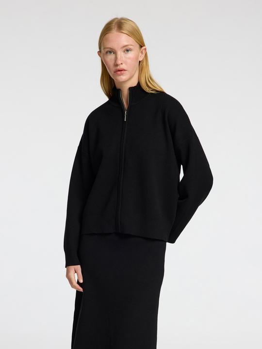 Actual product image Selected Femme Viskosemix Strickjacke mit Reissverschluss (M)
