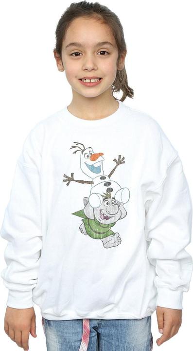 Immagine prodotto Disney Frozen Olaf And Troll Felpa Ragazze (116)