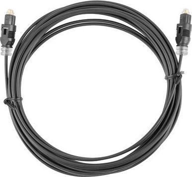 Immagine prodotto Lanberg CA-TOSL-10CC-0010-BK Cavo in fibra ottica TOSLINK (1 m, TOSLINK)