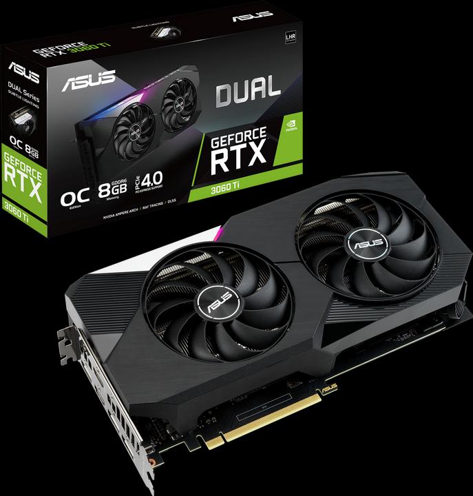 Produktbild ASUS GeForce RTX 3060Ti Graphics Dual (8 GB)