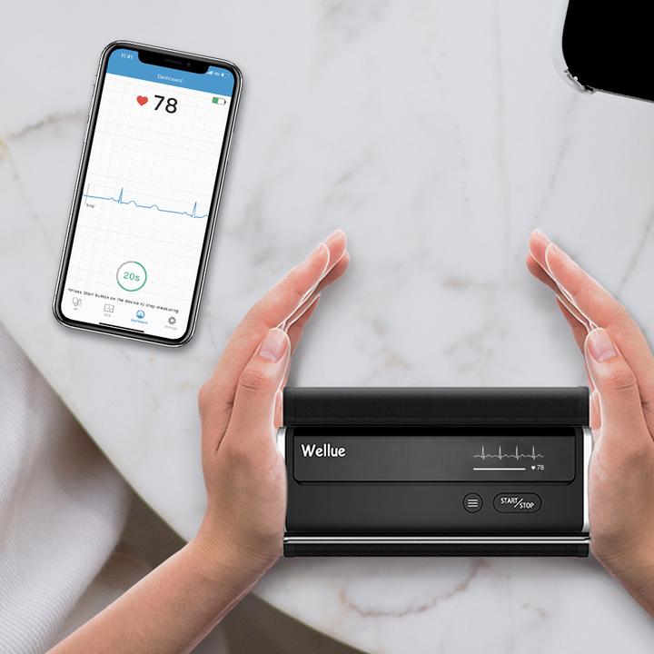 Produktbild ViatomTech BP2 Connect Wi-Fi upper arm bp monitor with ECG (Blutdruckmessgerät Oberarm)