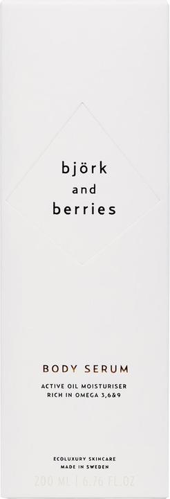 Actual product image Björk & Berries Body Serum (200 ml)