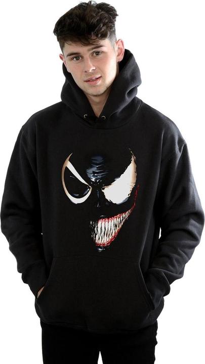 Actual product image Mens Venom Split Face Hoodie (S)