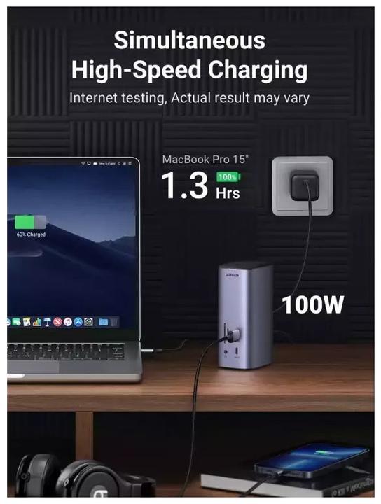 Actual product image Ugreen Multi (USB-C, 12 Ports)