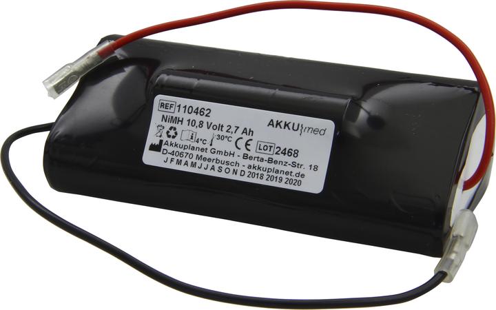 XCell NiMH battery suitable for Quest AC tester - type 704080 - 10.8 Volt 2.7 Ah (1 pcs., 2700 mAh, Battery + charger)